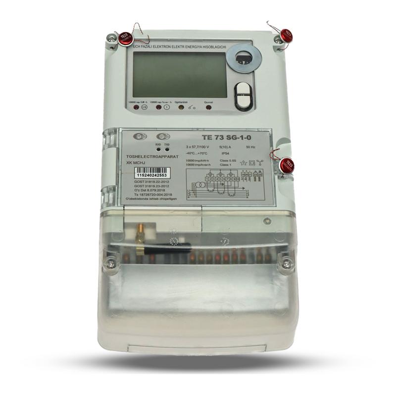 TE73 SG-1-0 | 100V 5A | GPRS-модем  | Uch fazali hisoblagich