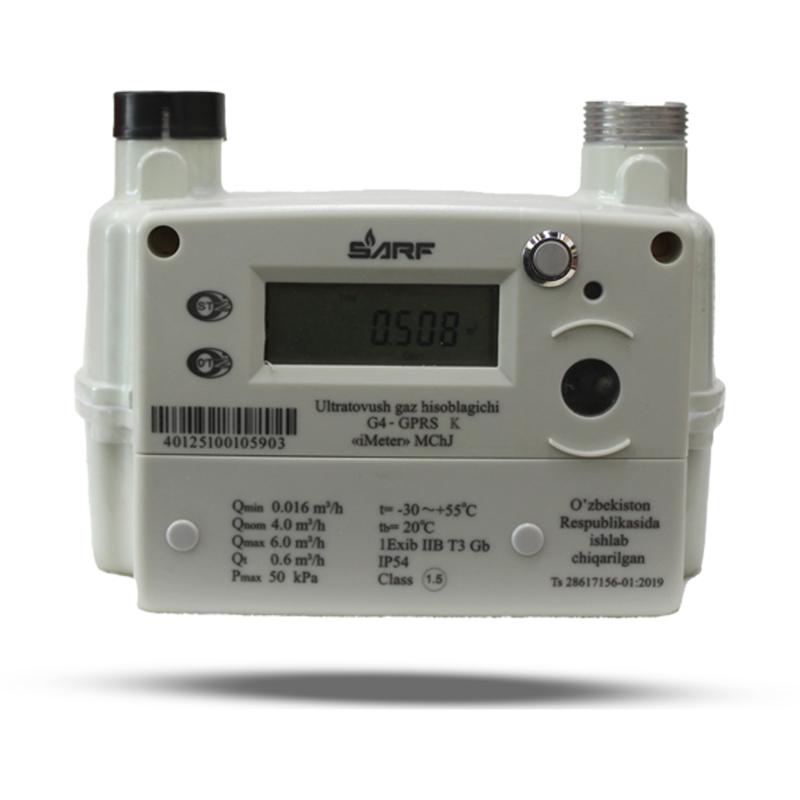 Ultratovushli gaz hisoblagich SARF GPRS G4