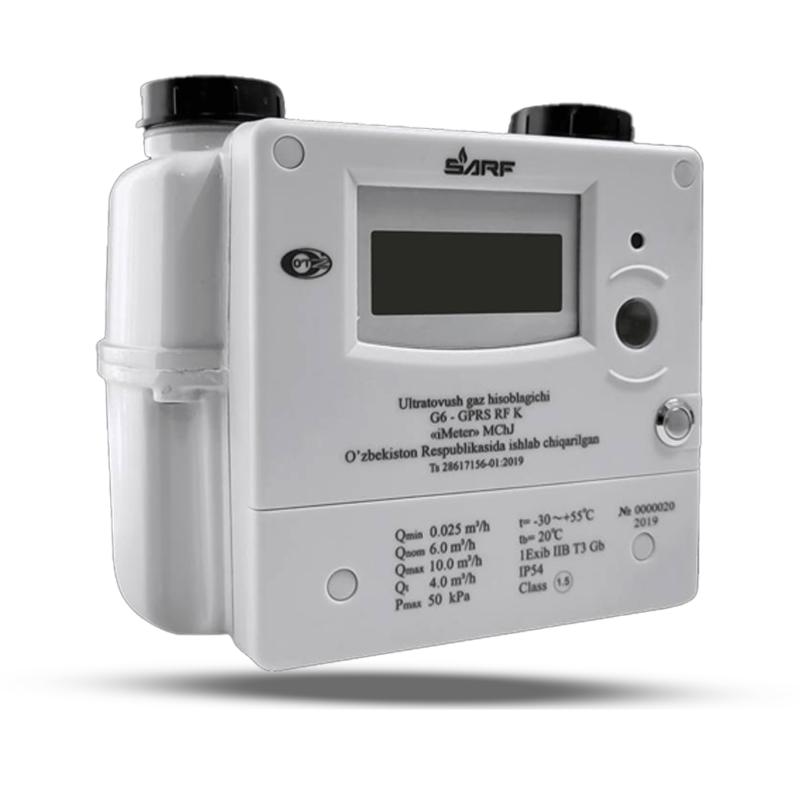 Ultratovushli gaz hisoblagich SARF GPRS G6