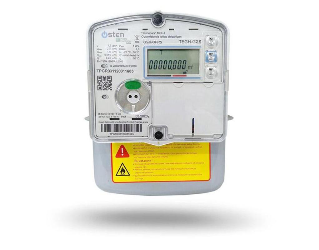 Gaz hisoblagich OSTEN TEGH-G2.5