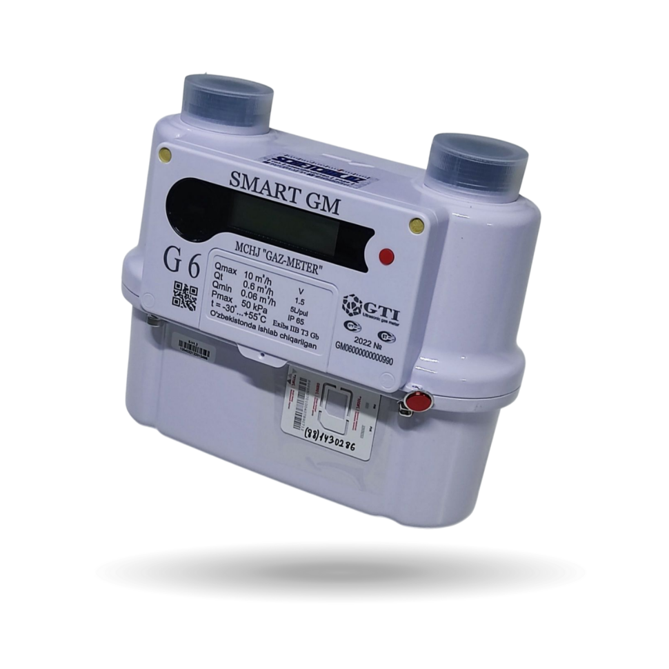 SMART G6 ultratovushli gaz hisoblagichi