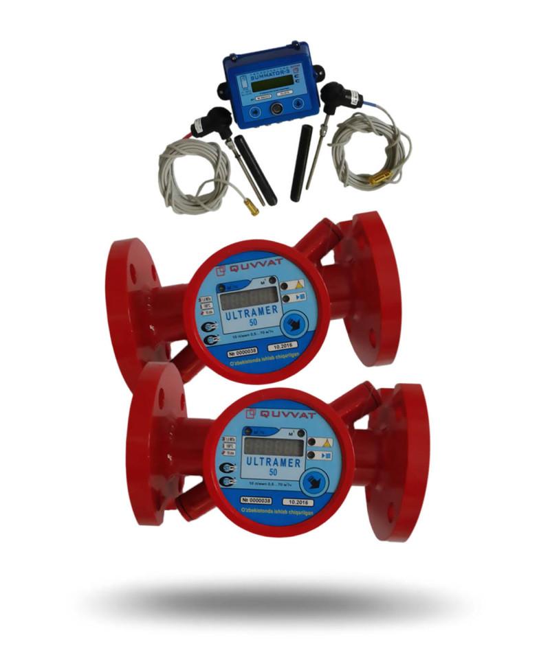 Issiqlik hisoblagichi Summator-3М1 2 ULTRAMER 100