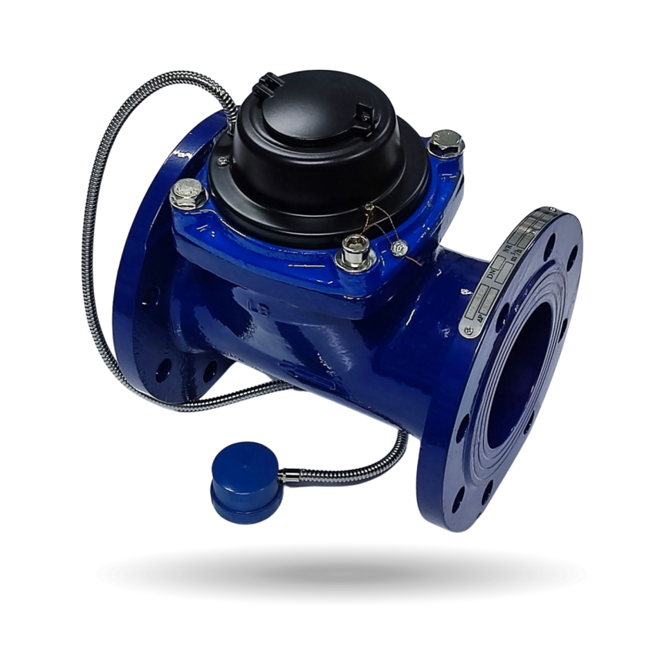 Turbinali simsiz suv hisoblagihi UZMETR AMP GPRS modemsiz (pulse) R125, IP68, T90 DN 65